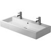 Duravit Vero Mosdó 100x47cm túlfolyóval 2 csaplyukkal 0454100024