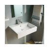 Duravit Vero Mosdó 60x47cm csiszolt túlfolyóval csaplyukkal 0454600027