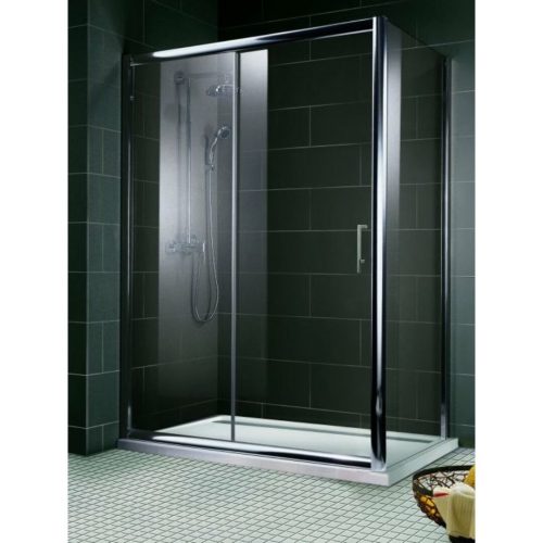 HSK Imperial 2-részes tolóajtó forgatható 120x185cm króm