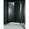 HSK Imperial 2-részes tolóajtó forgatható 140x185cm króm