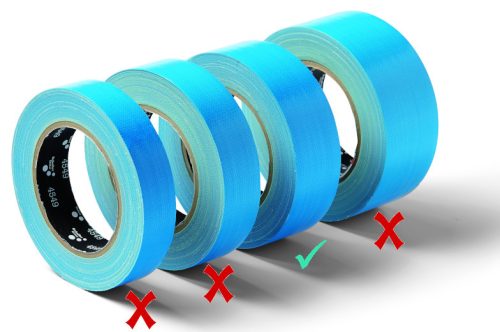 Schuller UV álló ragasztószalag, szöveterősítéssel, 38 mm x 25 m