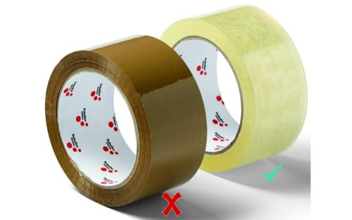 Schuller PP csomagoló szalag zajtalan átlátszó akril 48 mm x 66 m