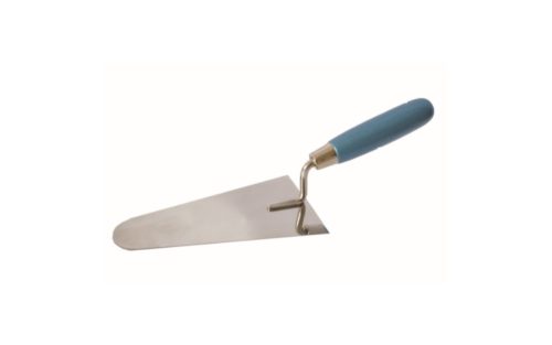 Bautool kőműves kanál, rozsdamentes olasz forma 160 mm