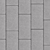 Kavicsbeton London Classic térkő, 10 x 20 x 6 cm, szürke