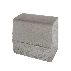 KK Kavics Kiemelt útszegély szürke 15x25x25 cm