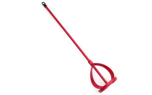 újHÁZ Festékkeverő szár piros 8x85x400 mm