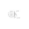 Grohe Eurosmart 2015 OHM Kádcsaptelep váltós vezérlő 19450002