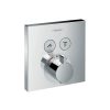 Hansgrohe Showerselect Termosztát Színkészlet 2 Fogyasztóval Falsík Alatti Szereléshez, Króm 15