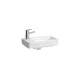 Laufen Pro A Kézmosó 48x28cm 1 csaplyuk jobbra , aszimetrikus H8159540001041