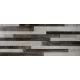 Zalakerámia Petrol falicsempe, 20 x 50 x 0,9 cm többszínű, csíkozott