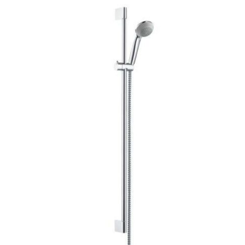 Hansgrohe zuhanyszett, Crometta 85 kézizuhannyal, 65cm-es Unica C zuhanyrúddal, 1,6m-es Metafle