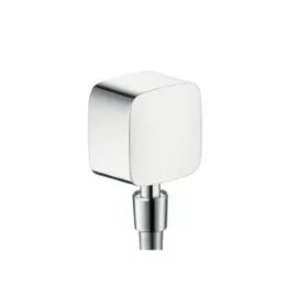   Hansgrohe Fixfit Fali csatlakozás visszafolyásgátlóval, szintetikus gömbcsuklóval