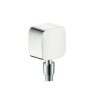 Hansgrohe Fixfit fali csatlakozó visszafolyásgátlóval króm 27414000