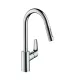 Hansgrohe Focus Egykaros Konyhai Csaptelep Kihúzható zuhanyfejjel 31815000