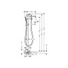 Hansgrohe Metris Egykaros Szabadonálló kádcsaptelep 31471000
