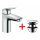 Hansgrohe Logis 100 Egykaros mosdócsaptelep Króm Push Open lefolyóval 71107000