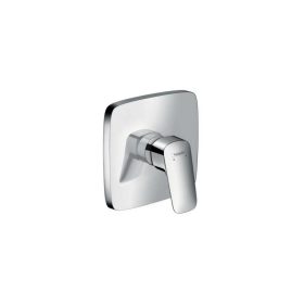 Hansgrohe Logis falsík alatti zuhanycsaptelep, alaptest nélkül, króm, 71605000