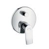 Hansgrohe Metris Egykaros falsík alatti kádcsaptelep színkészlet, króm 31493000