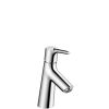 Hansgrohe Talis S 100 mosdócsaptelep, automata lefolyógarnitúrával, króm, 72020000