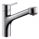 Hansgrohe Talis S Egykaros konyhai csaptelep kihúzható zuhanyfejjel króm 32841000