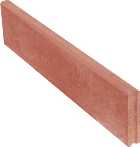 Leier kerti szegély piros 5x20x100 cm
