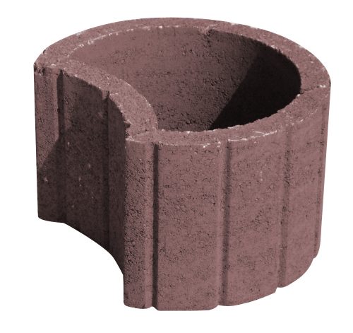 Leier Luna Quartz Midi Rézsűkő barna 40x30x25 cm