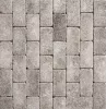 Leier Patio térkő és falazóelem, carbon antik, 25x12,4x5 cm