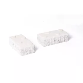 Leier Taktilis Jelzőkő pogácsás fehér 10x20 cm 6 cm