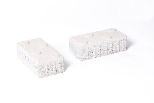 Leier Taktilis Jelzőkő pogácsás fehér 10x20 cm 6 cm