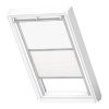Velux Duo fényzáró roló, DFD PK08, fehér(1025S), fehér színű harmonikarolóval (1016), 94x140 cm