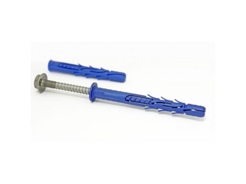 Koelner peremes dűbel, hatlapfejű csavarral, Torx, 25 db/doboz 10x160 mm