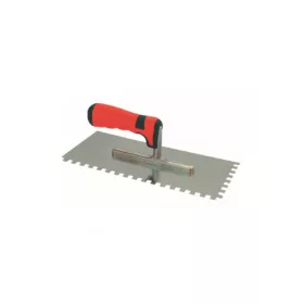 Fogazott glettelő soft, német, profi rozsdamentes 15x15 mm