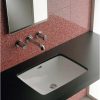 Laufen Pro A Alulról Beépíthető mosdó 49x36cm csaplyuk nélkül 8.1196.0.000.109.1