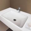 Laufen Pro A Alulról Beépíthető mosdó 55x38cm csaplyuk nélkül 8.1196.3.000.109.1