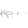 Laufen Pro 170x70cm egyenes kád H2309500000001