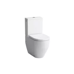 Laufen Pro New Kombi, mélyöblítésű WC, Vario lefolyóval, 2 oldalsó lyukkal, tartály és ülőke né