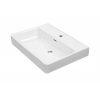 Laufen Pro S Mosdó 60x46,51cm Nyitott Csaplyukkal Alsó része csiszolt 8.1696.3.000.104.1