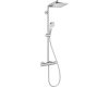 Hansgrohe Chrometta E 240 Showerpipe termosztátos zuhanyrendszer, króm, 27271000