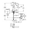 Grohe Allure Egykaros mosdócsaptelep 32146000