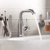 Grohe Essence "M" méretű mosdócsaptelep, automata lefolyógarnitúrával, króm, 23462001
