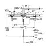 Grohe Eurocube 3-lyukas mosdócsaptelep króm 20351000
