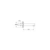 Grohe Eurodisc Cosmopolitan kádkifolyó króm 13278002
