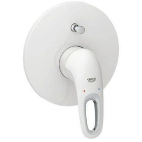   Grohe Eurostyle Kádcsaptelep egykaros, falba épített, moon white/króm - OUTLET