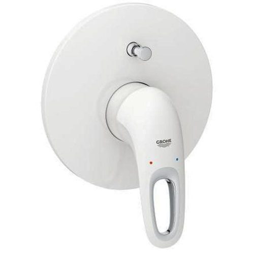 Grohe Eurostyle Kádcsaptelep egykaros, falba épített, moon white/króm - OUTLET