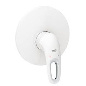   Grohe Eurostyle zuhany csaptelep egykaros, falba épített, moon white/króm - OUTLET