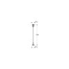 Grohe Silverflex Gégecső 1750mm 28388000