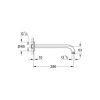 Grohe Relexa Rainshower modern zuhanykar 282mm 28576000