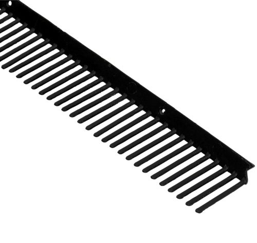 Tt eresz lezárófésű fekete 60 mm x 1 m