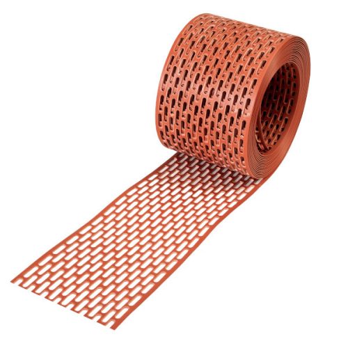 Tt eresz szellőzőszalag téglavörös 10 cm x 5 m