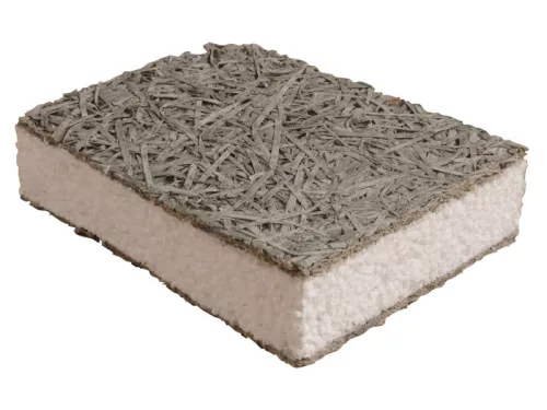 Masterplast Woodwool EPS Cementkötésű fagyapot EPS betéttel 10 cm 0,6x2 m
